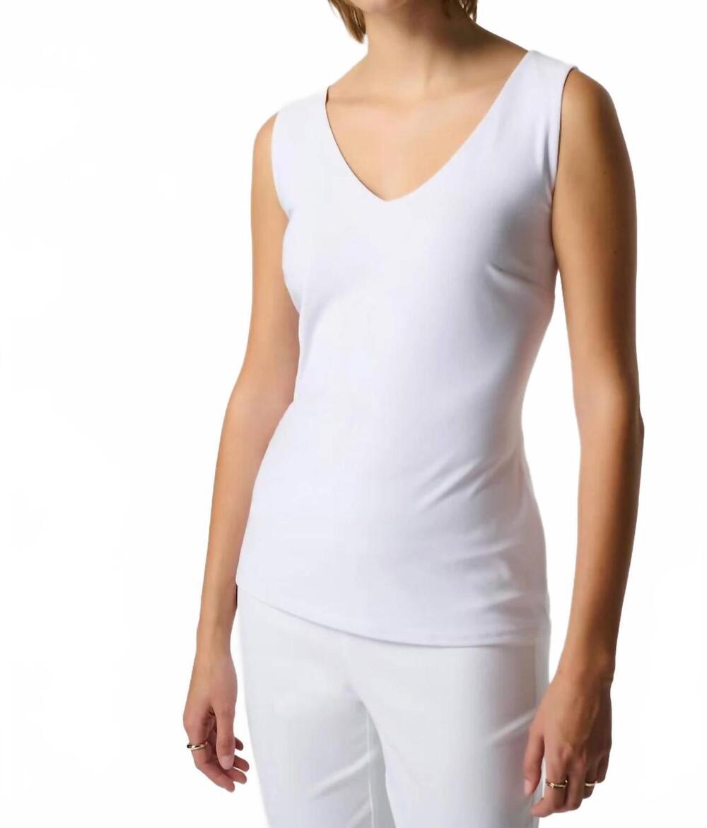 NEW JOSEPH RIBKOFF the classic cami in white